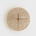 Kf Se239728ef473463288c17546588359aci Vintage Round Shape Natural Stone Clock Art Decoration Wall Lamp Interior Wall Lights Bedroom Decor Led