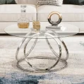 Kf S351fb86c7cb94621b577a4dc1ad1cdc56 Round Coffee Table Modern Silver Coffee Table Living Room Table With Ring Shaped Frames Glass Coffee