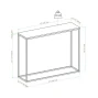 Kf S0888e2177a3c43a8bdca4c5dd70b514ar Modern Accent Side Sofa Stand Entry Console Table Hallway Entrance Us 107cm