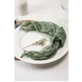 Kf S0c48b71156724ba09ff817541dacc249l 12pcs Handmade Cheesecloth Napkins Rustic Table Decor For Parties Weddings And Family Dinners