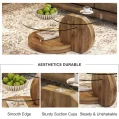 Kf S88797a94ed874548a3c705448b3236fav Coffee Tables For Living Room Round Glass Coffee Table With Wooden Base Mid Century Modern End