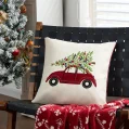 Kf S7ff7abea55004d46a922dc48103f25cbq Christmas Letter Pillow Cover Gold Letter Embroidery Holly Jolly Snowflake New Yew Soft Home Decoration Cushion