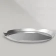 Kf S2e206e7e3dd7464e926044e0803a31ecw Nordic Light Luxury Round Stainless Steel Tray Fruit Dish Coffee Tea Wine Set Storage Tray Serving