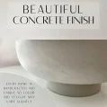 Kf S502713bc01184323b7d5d892316d783fa Concrete Fruit Bowl For Kitchen Counter Large Decorative Bowl For Home Decor Modern Pedestal Bowl