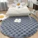 Kf Sba73fb0ca3ba42a68995cb6bda0cd81bp Luxury Faux Rabbit Fur Circular Bedside Carpets For Bedroom Simple Fluffy Plush Kids Girls Room Area