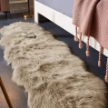 Kf Sa9aee79303734448b80c93a655ac9e823 1 Faux Fur Khaki Large Wave Floor Mat Bathroom Bedroom Living Room Bay Window Carpet Home