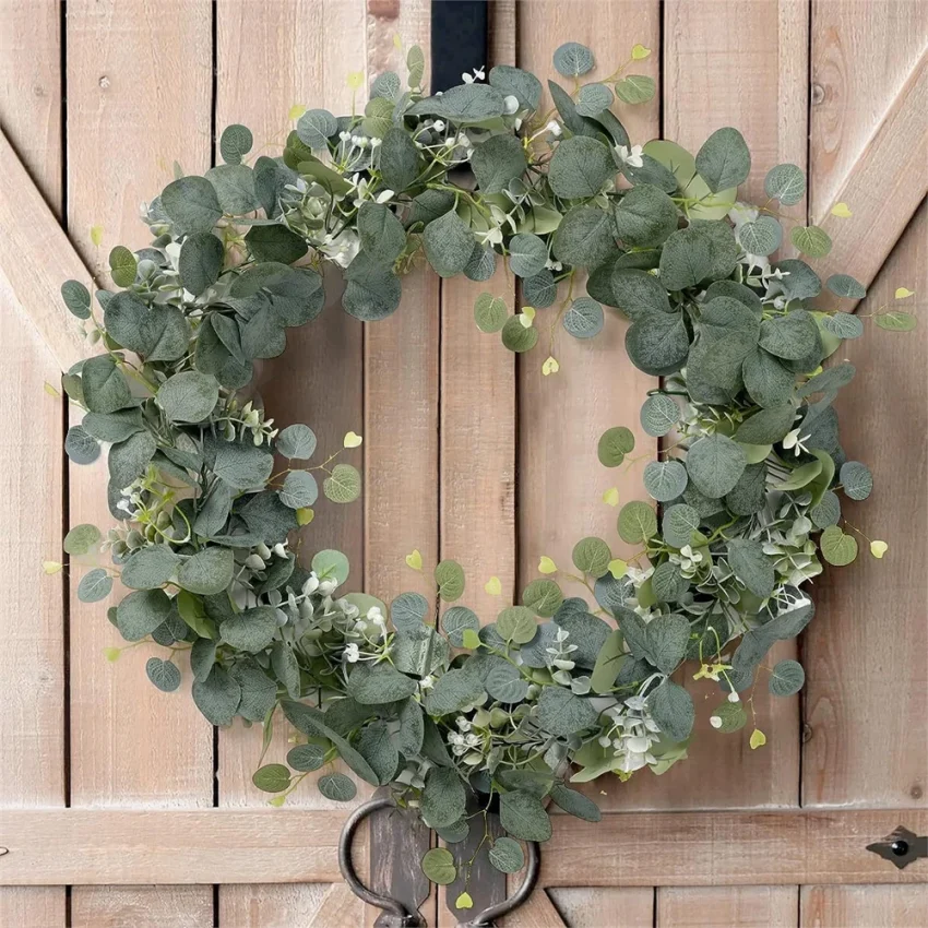 Kf S266d9d3f809d45c09310c6425ccfcb0fl 2pcs 1pc 6 Artificial Eucalyptus Garland Faux Greenery Eucalyptus Leaves Vines For Wedding Backdrop Arch Home