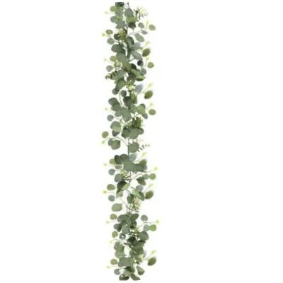 Kf S2cb2d85cc1e947e199472adf54e91e2ai 2pcs 1pc 6 Artificial Eucalyptus Garland Faux Greenery Eucalyptus Leaves Vines For Wedding Backdrop Arch Home