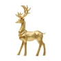 Kf S70a43e7d6b9f479cb20789d6e9ad5651p Resin Geometric Elk Sculpture Standing Gold Deer Statues Festival Reindeer Home Decor Living Room Tv Cabinet