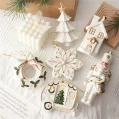 Kf S2ca2d9e0bc3643e78cc7b4c850a2311fo New Christmas Decorations Hanging Creative Garland Snowflake Christmas Tree Hanging Decorations Hanging Scene Decoration Props