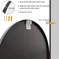 Kf Sab9052beff0d4e63878906d875a29d02l Black Round Mirror Round Mirror 24 Inch Black Circle Mirror Metal Frame Round Wall Mounted Mirrors