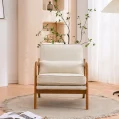 Kf Se237365a45ae44e38883518acfb5b8a9m Beige Accent Chairs Set Of 2 Upholstered Mid Century Modern Lounge Fabric Chairs Reading Chairs Side